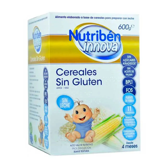 Nutriben Nutribén Innova Gluten Free Cereals, 600 g