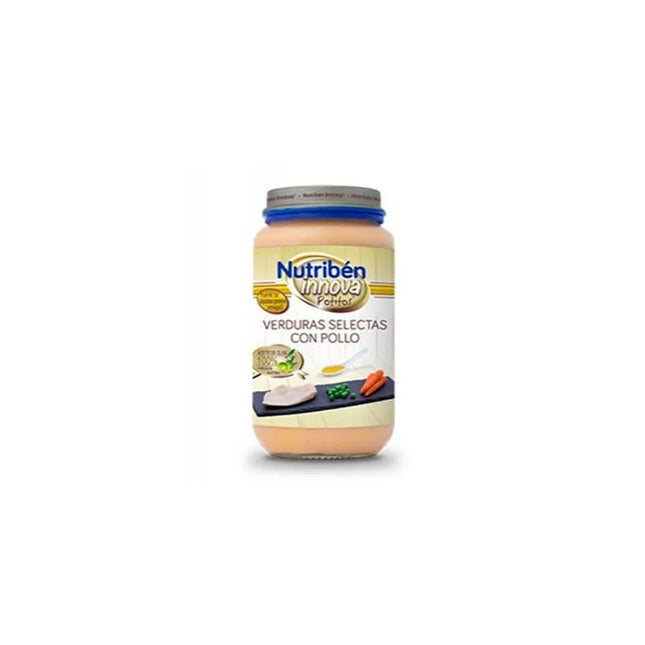 Nutriben Nutribén Innova Potito Verduras Selectas Con Pollo, 250 g