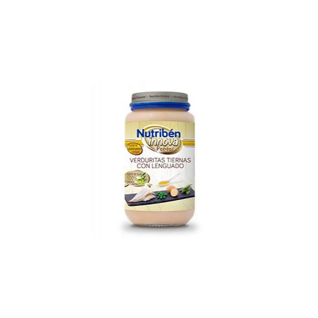 Nutriben Nutribén Innova Potito Verduritas Tiernas Con Lenguado, 250 g