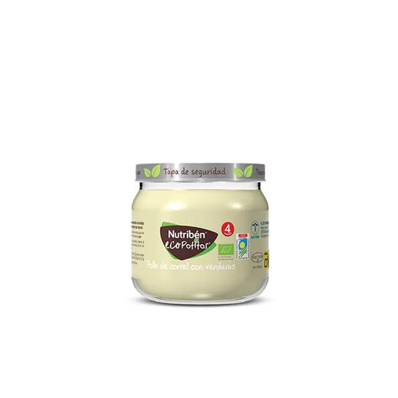 Nutriben Nutribén Ecopotito Verduras Con Pollo De Corral, 120 g