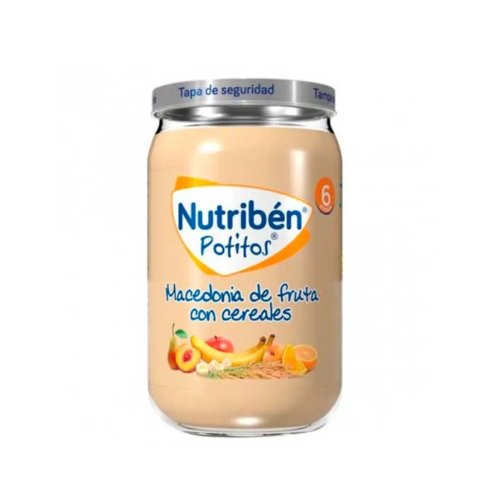 Nutriben Nutribén Potito Macedonia with Cereals, 235 g