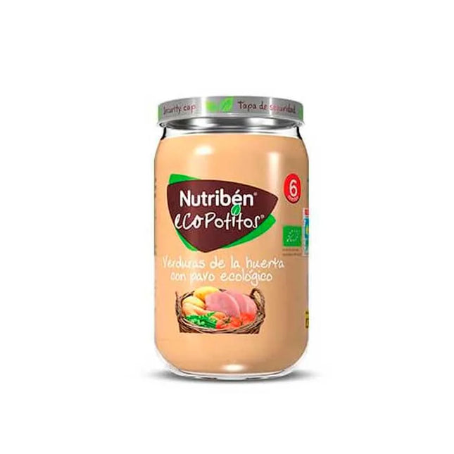 Nutriben Nutribén Ecopotitos Vegetables and Turkey, 235 g