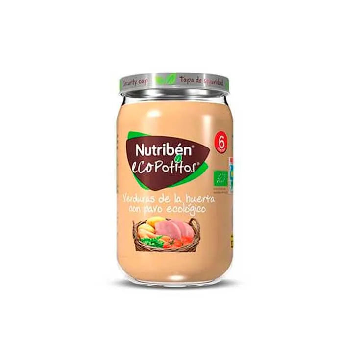 Nutriben Nutribén Ecopotitos Vegetables and Turkey, 235 g