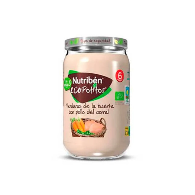 Nutriben Nutribén Ecopotito Vegetables and Chicken, 235 g
