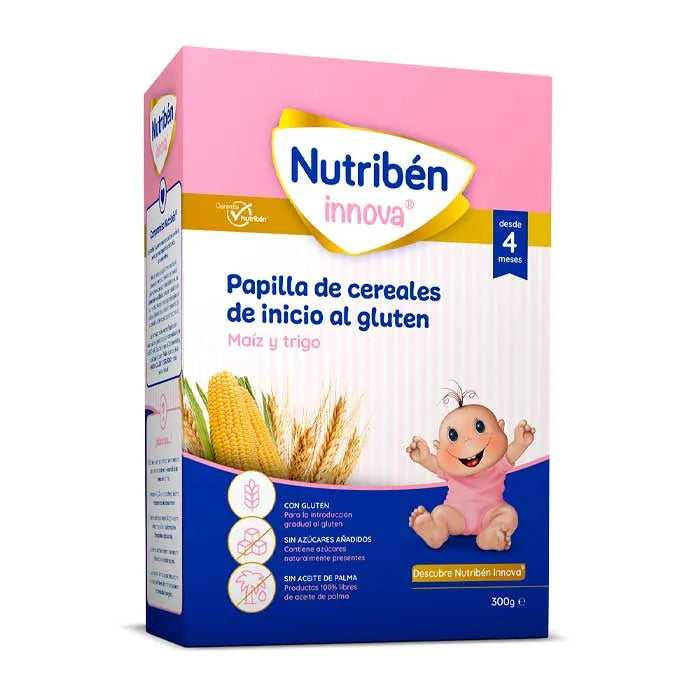 Nutriben Nutribén Papilla Cereals Gluten Starter Cereal, 300 g