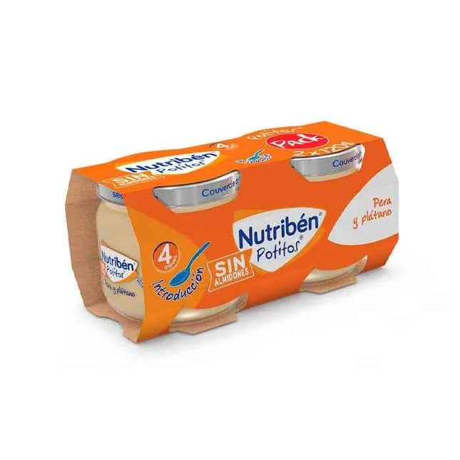 Nutriben Nutribén Potito Multifruit, 2x120 g