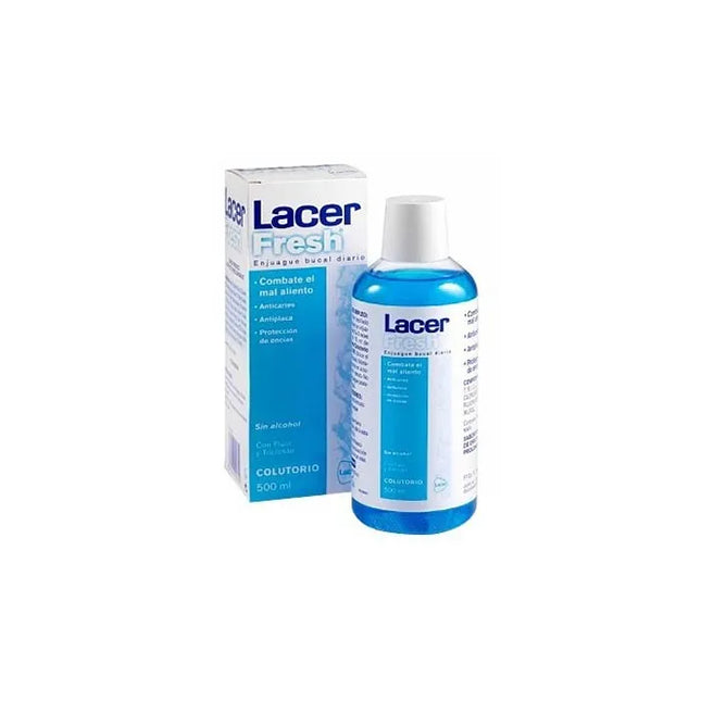 Lacer Fresh Mouthwash, 600 ml