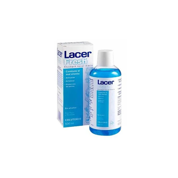 Lacer Fresh Mouthwash, 600 ml