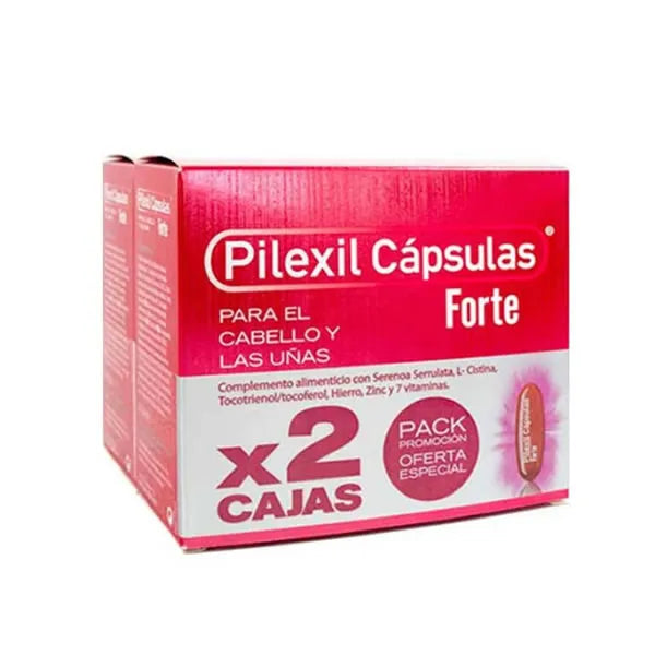 Pilexil Forte Capsules For Hair And Nails 2x Unisex, 100 Units