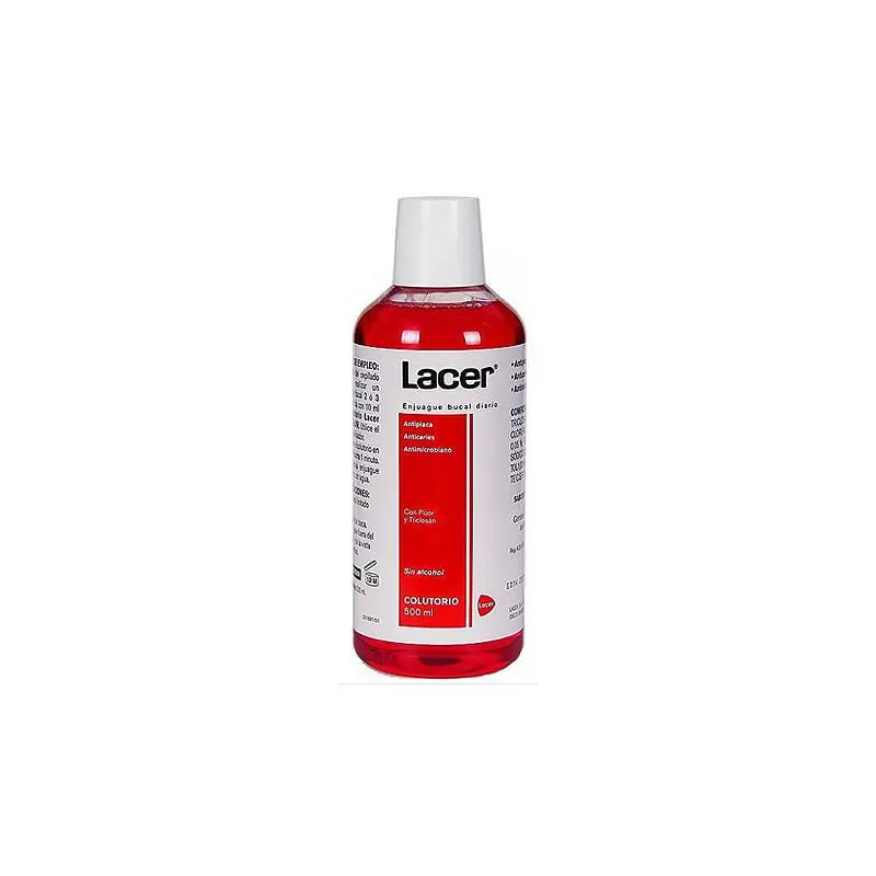 Lacer Enjuague Bucal Diario, 500 ml