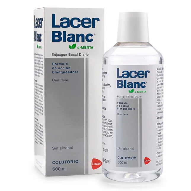 Lacer Lacerblanc mint mouthwash, 500 ml