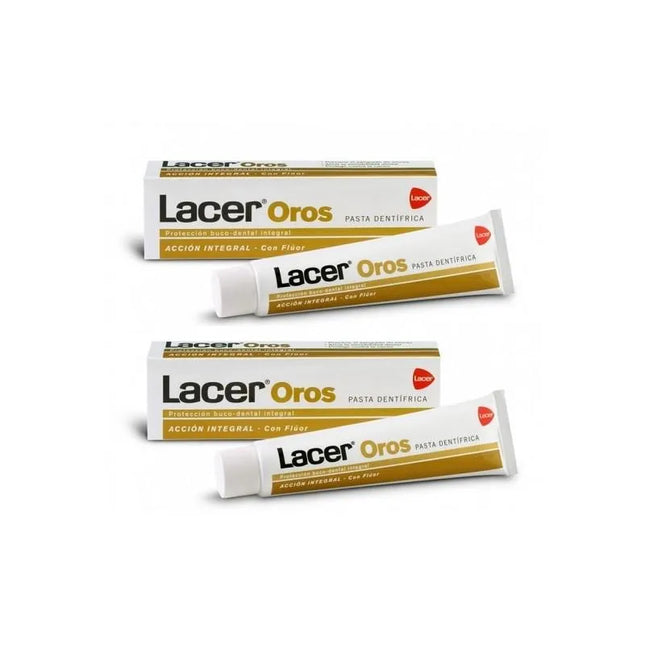 Lacer Oros Pasta Duplo, 2 X 125 ml
