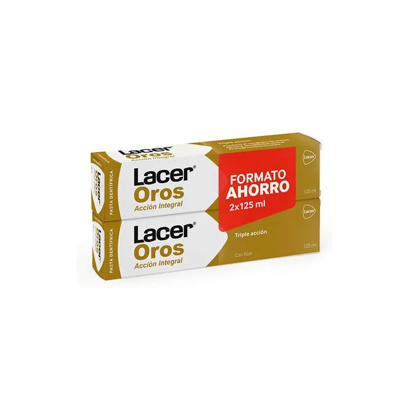 Lacer Oros Toothpaste, Set 2 Pieces