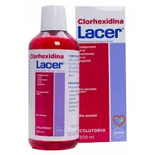 Lacer Chlorhexidine Mouthwash, 500 ml