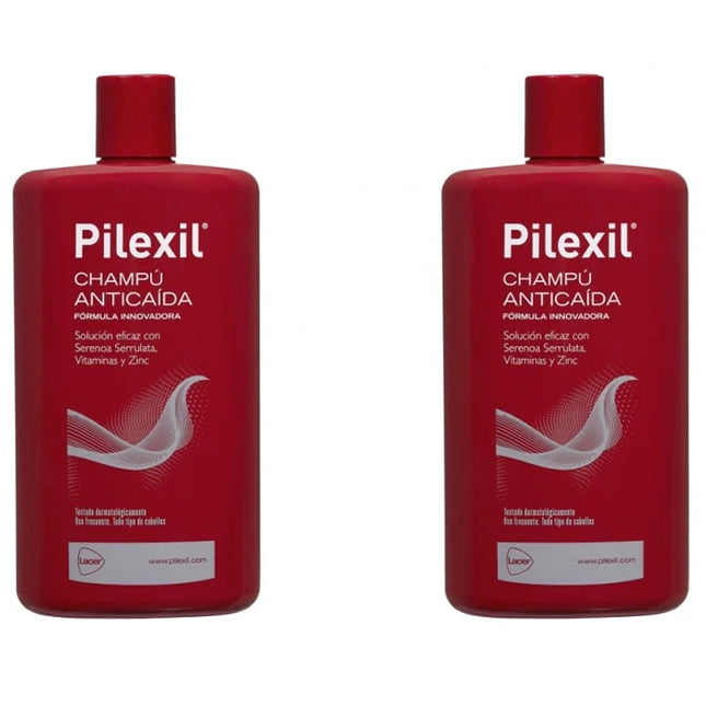 Pilexil Shampoo Anti Hair Loss Unisex, 2x500 ml