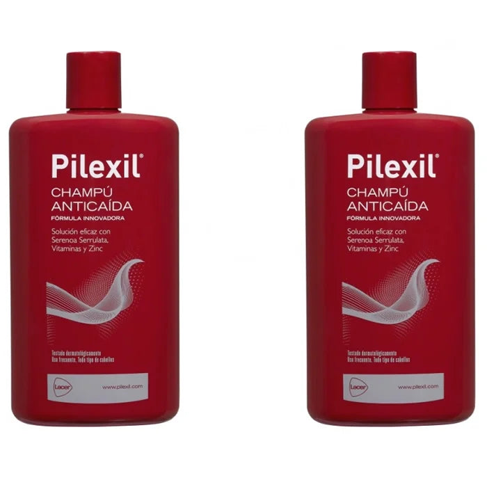 Pilexil Shampoo Anti Hair Loss Unisex, 2x500 ml