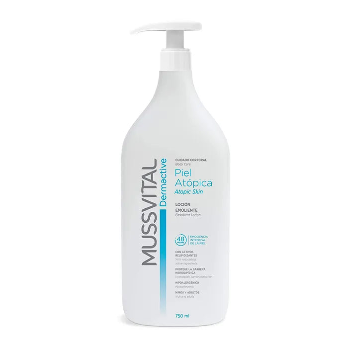 Mussvital Dermoactive Atopic Emollient – Lotion, 750 ml