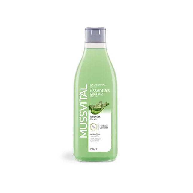 Mussvital Essentials Aloe Vera Bath – Gel Unisex, 750 ml