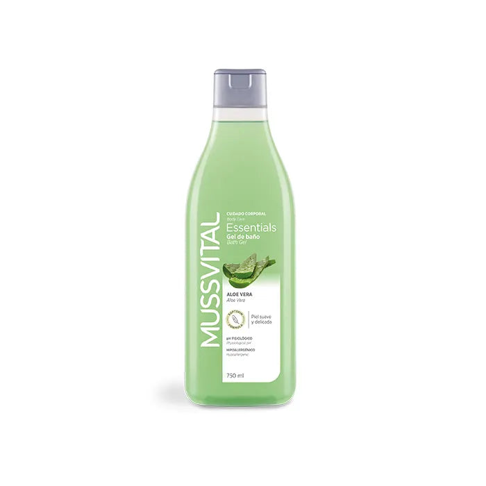 Mussvital Essentials Aloe Vera Bath – Gel Unisex, 750 ml