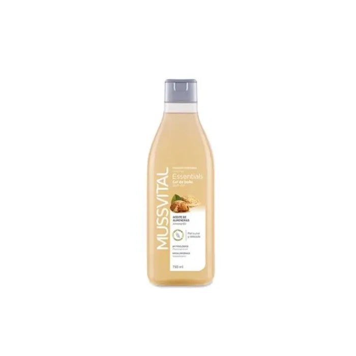 Mussvital Essentials Almond Oil Bath – Gel Unisex, 750 ml