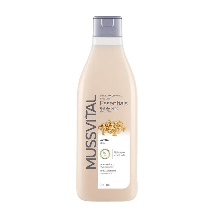 Mussvital Essentials Oats Bath – Gel Unisex, 750 ml