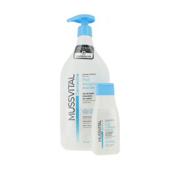 Mussvital Dermactive Shower – Gel Atopic Skin 750 ml+ Unisex, 100 ml