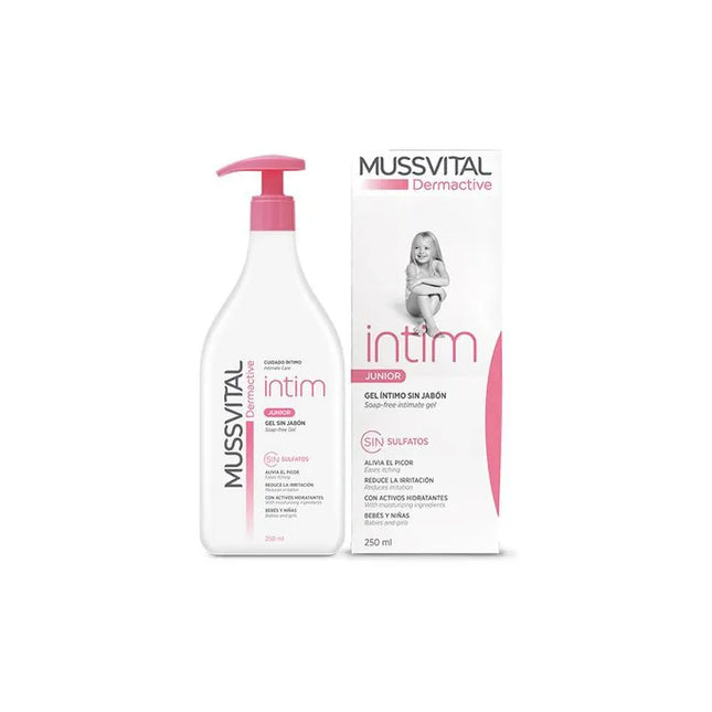 Mussvital Dermactive – Gel Íntimo Junior, 250 ml