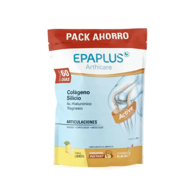 Epaplus Collagen Silicon Hyaluronic And Magnesium Lemon Flavor, 668 g