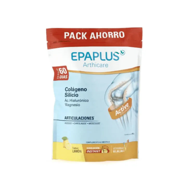 Epaplus Collagen Silicon Hyaluronic And Magnesium Lemon Flavor, 668 g