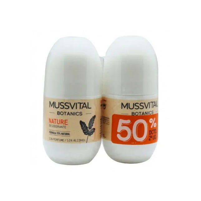 Mussvital Botanics Deo Nature 75 ml, Set 2 Units