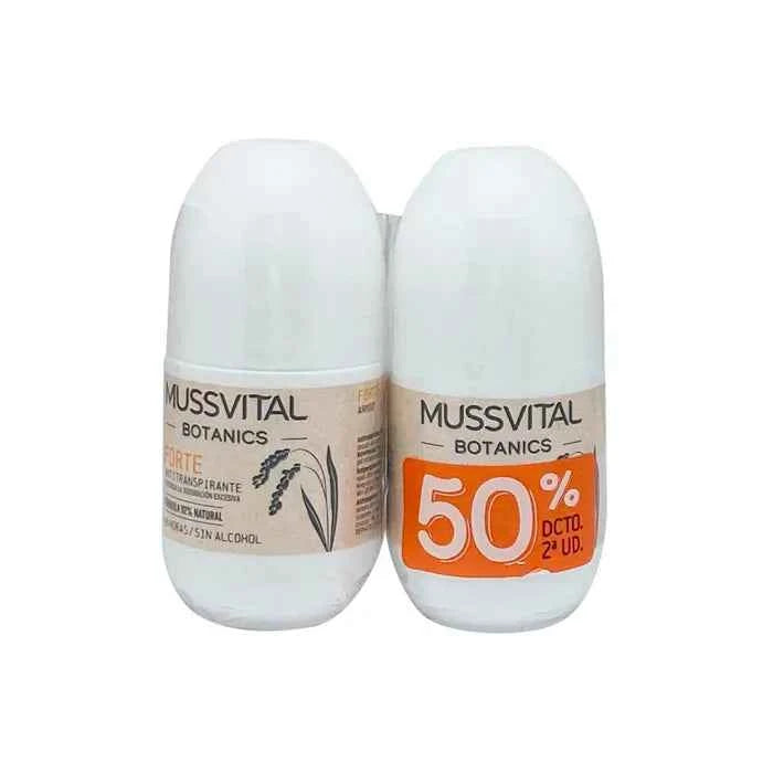 Mussvital Botanics Deo Forte 75 ml, Set 2 Units