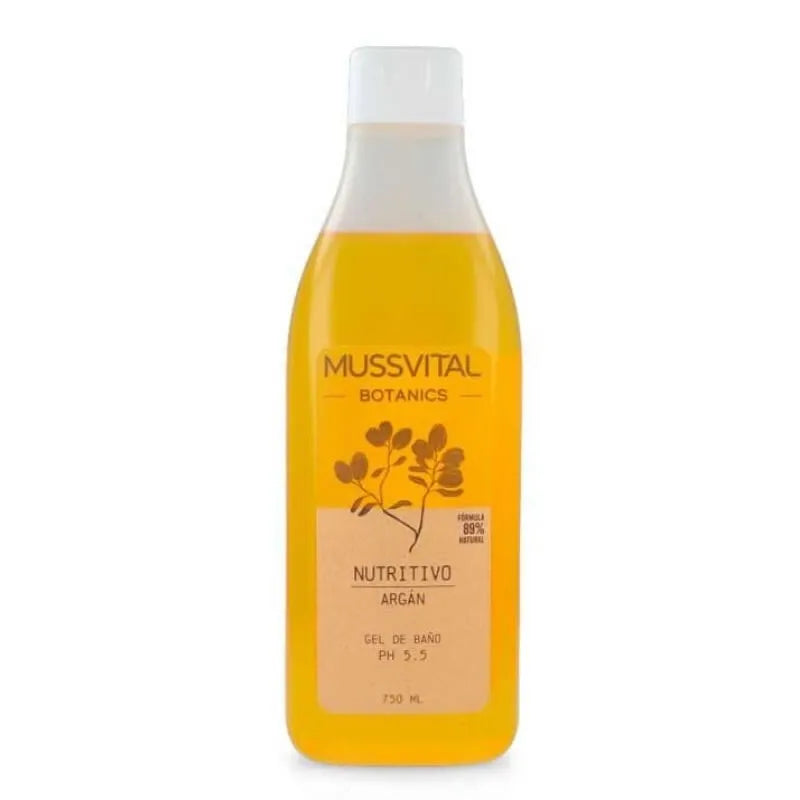 Mussvital Botanics Bath – Gel Argán Unisex, 750 ml