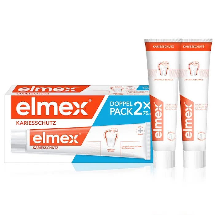 Elmex Caries Toothpaste, 2x75 ml