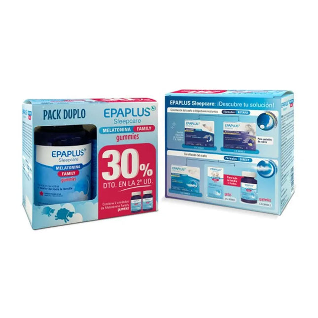Epaplus Sleep Melatonin Gummies, 2x50 g