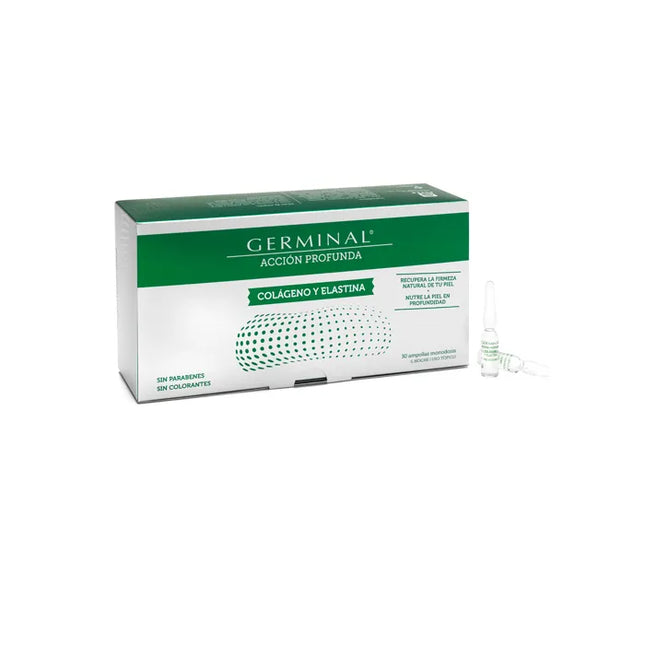 Germinal Deep Action Collagen And Elastin 30 Ampules Unisex