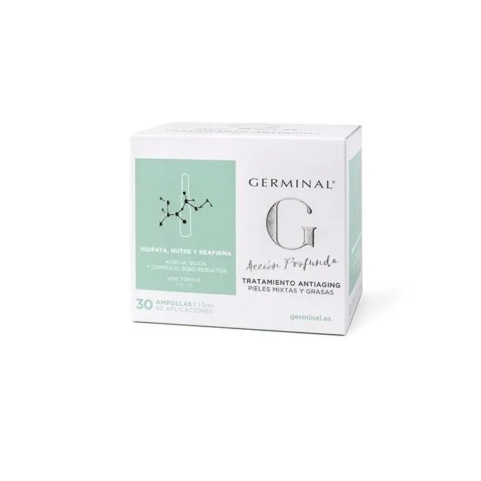 Germinal Deep Action Anti-Aging Mixed Skins and Fats 30 Blisters Unisex