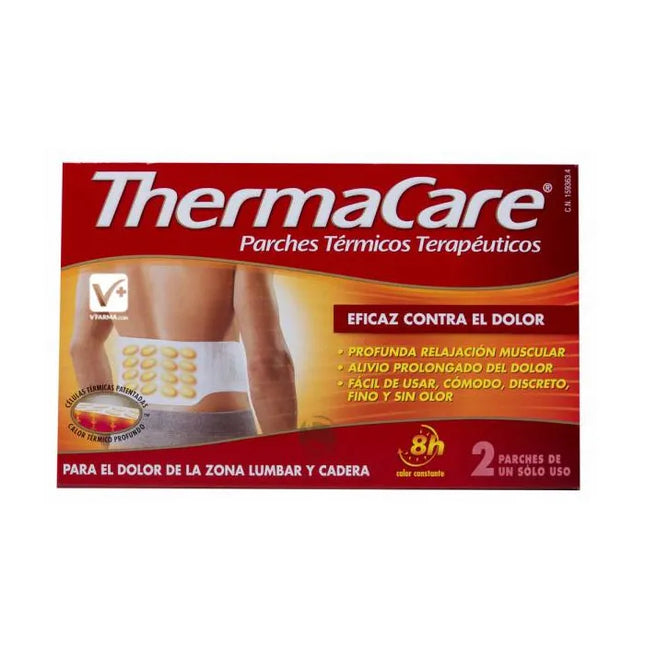 Thermacare Heatwraps Lower Back And Hip, 2 Units
