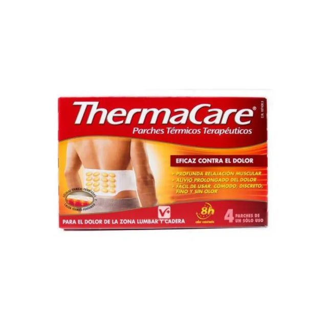 Thermacare Heatwraps Lower Back And Hip, 4 Units