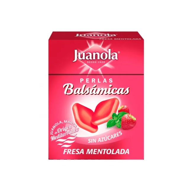 Juanola Strawberry Menthol Balsamic Pearls, 25 g