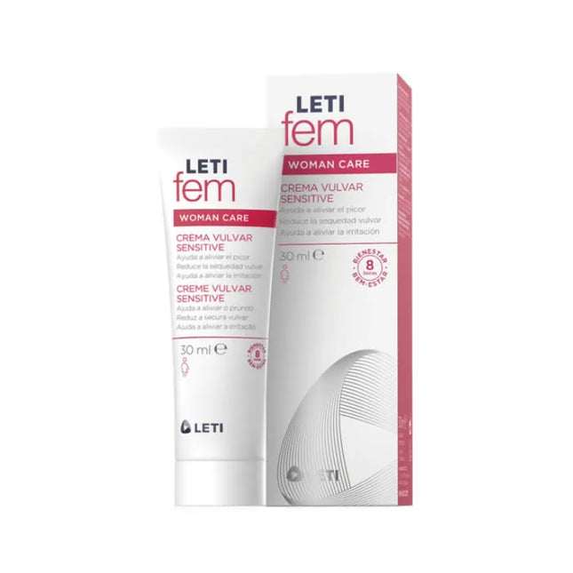 LETIFem Womn Care Vulvar – Cream Sensitive Unisex, 30 ml