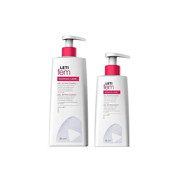LETIfem Gel Intimate Daily Set 500 ml + Unisex, 250 ml