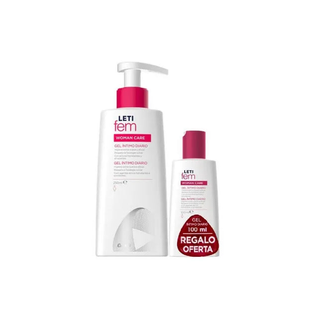 LETIfem Intimate Daily – Gel Pack 250 ml + Unisex, 100 ml