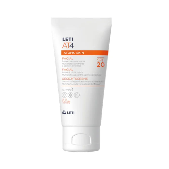 LETI At4 Facial – Cream Spf20 Unisex, 50 ml