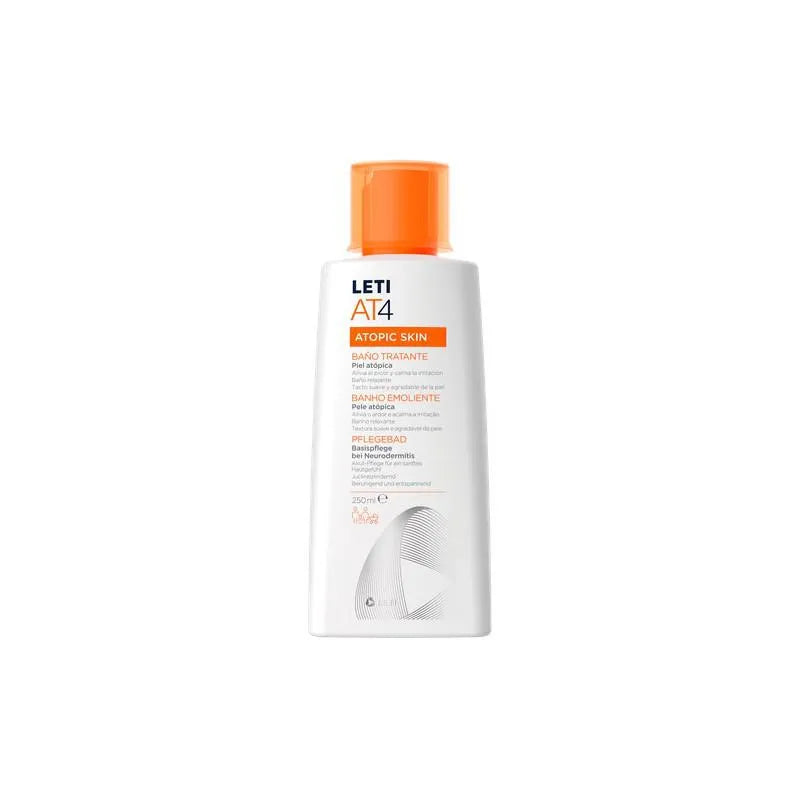 LETI At4 Atopic Skin Baño Tratante, 250 ml