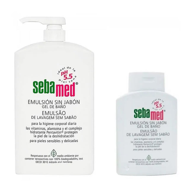 Sebamed Emulsion Without Soap 1000 ml+ Unisex, 250 ml