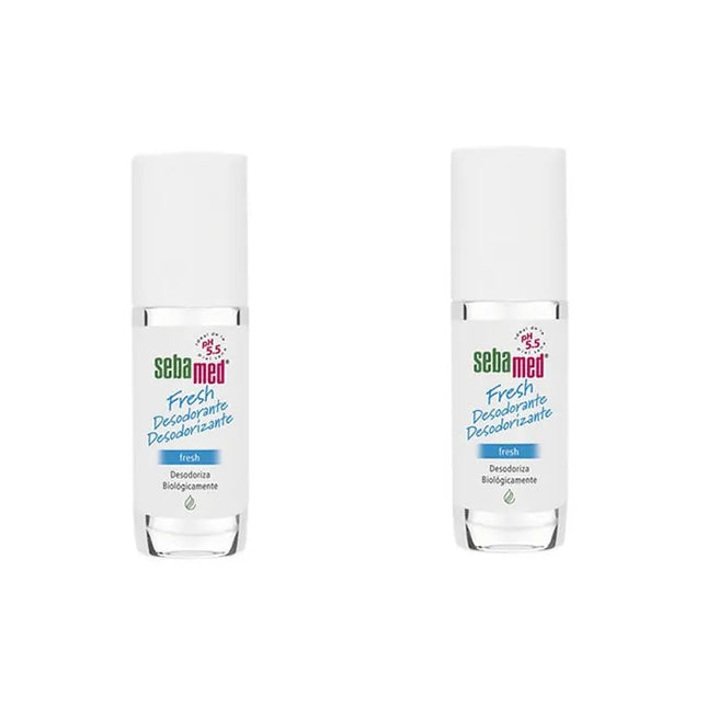 Sebamed Deodorant Fresh Roll-On Unisex, 2x50 ml