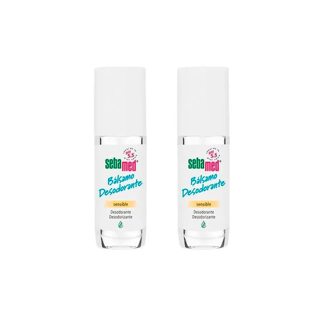 Sebamed Deo Roll-On – Deodorant Balm, 2x50 ml