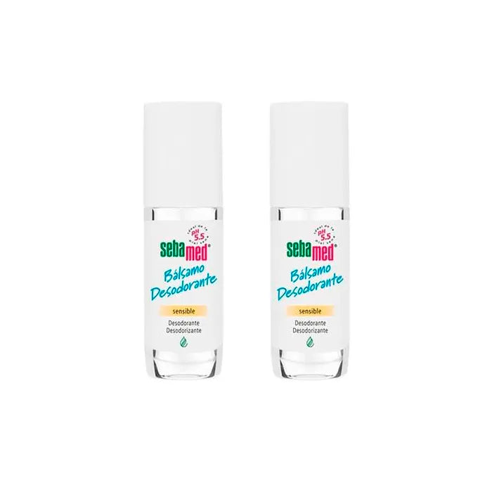 Sebamed Deo Roll-On – Deodorant Balm, 2x50 ml