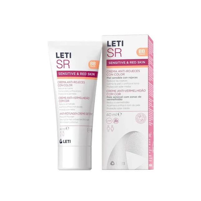 LETIsr Anti Redness Tinted – Cream Spf20 Unisex, 40 ml