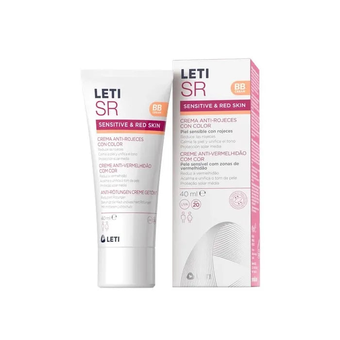 LETIsr Anti Redness Tinted – Cream Spf20 Unisex, 40 ml